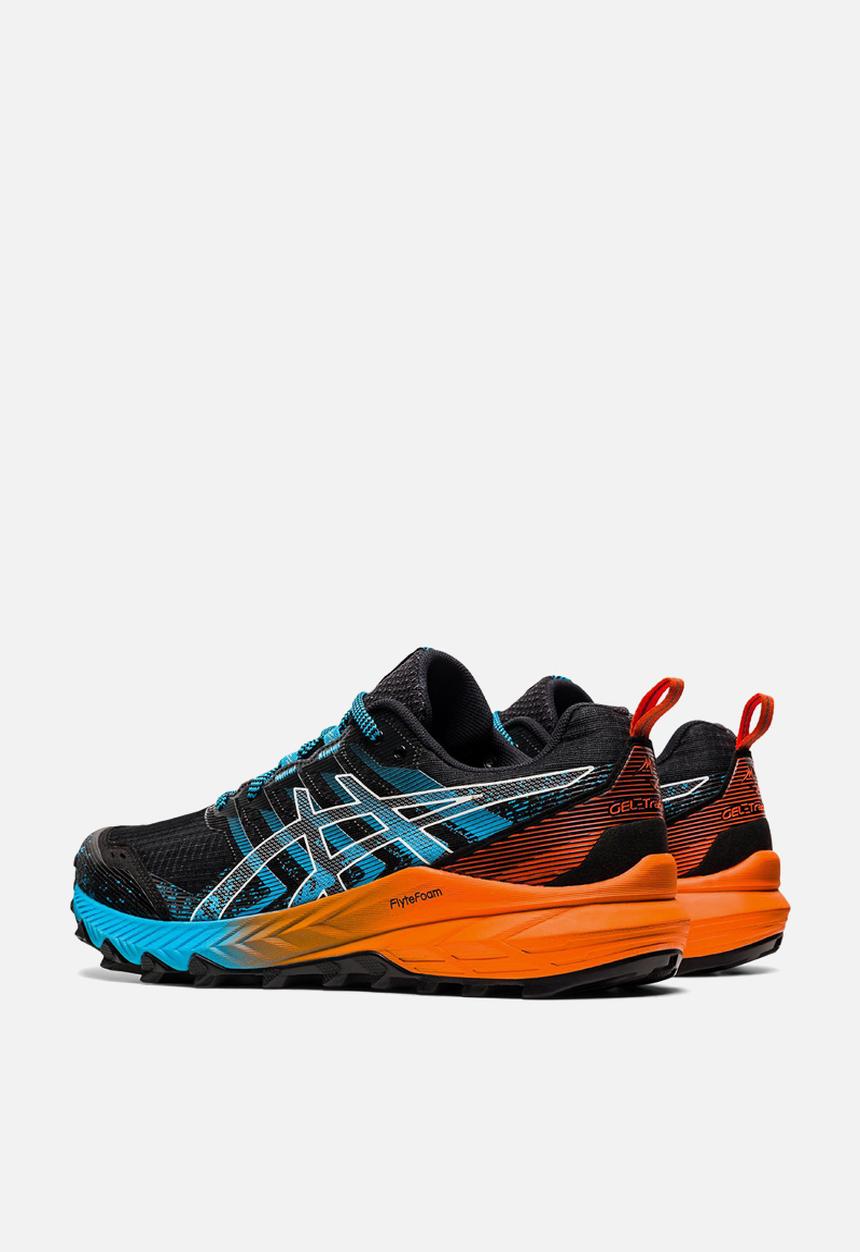 ASICS - Gel-fujitrabuco 9 - black/white/orange