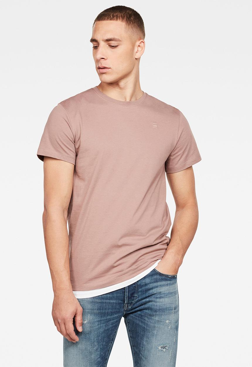 G-STAR - Base-s r t short sleeve  - dusty pink
