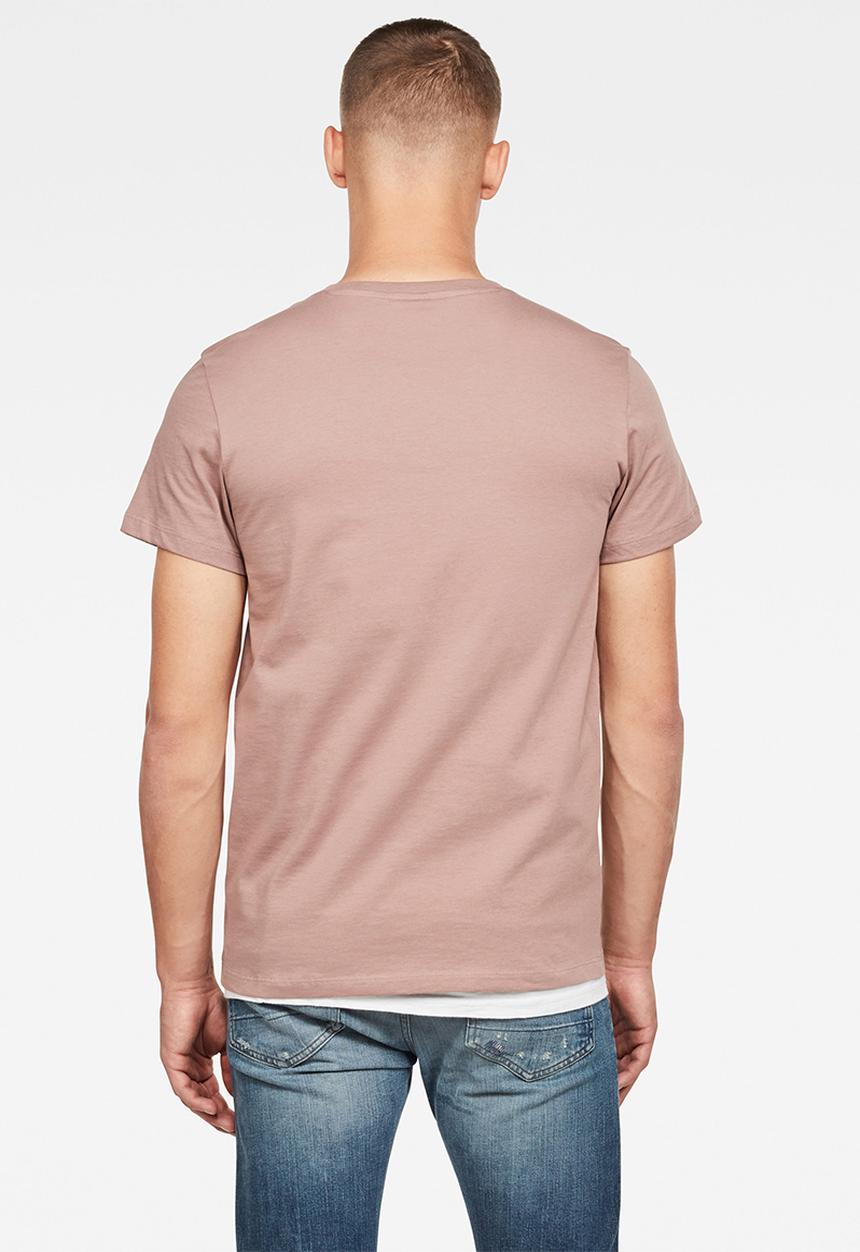 G-STAR - Base-s r t short sleeve  - dusty pink
