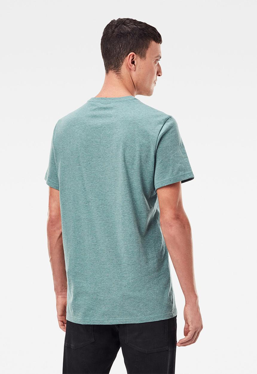 G-STAR - Base-s r t short sleeve - teal grey 