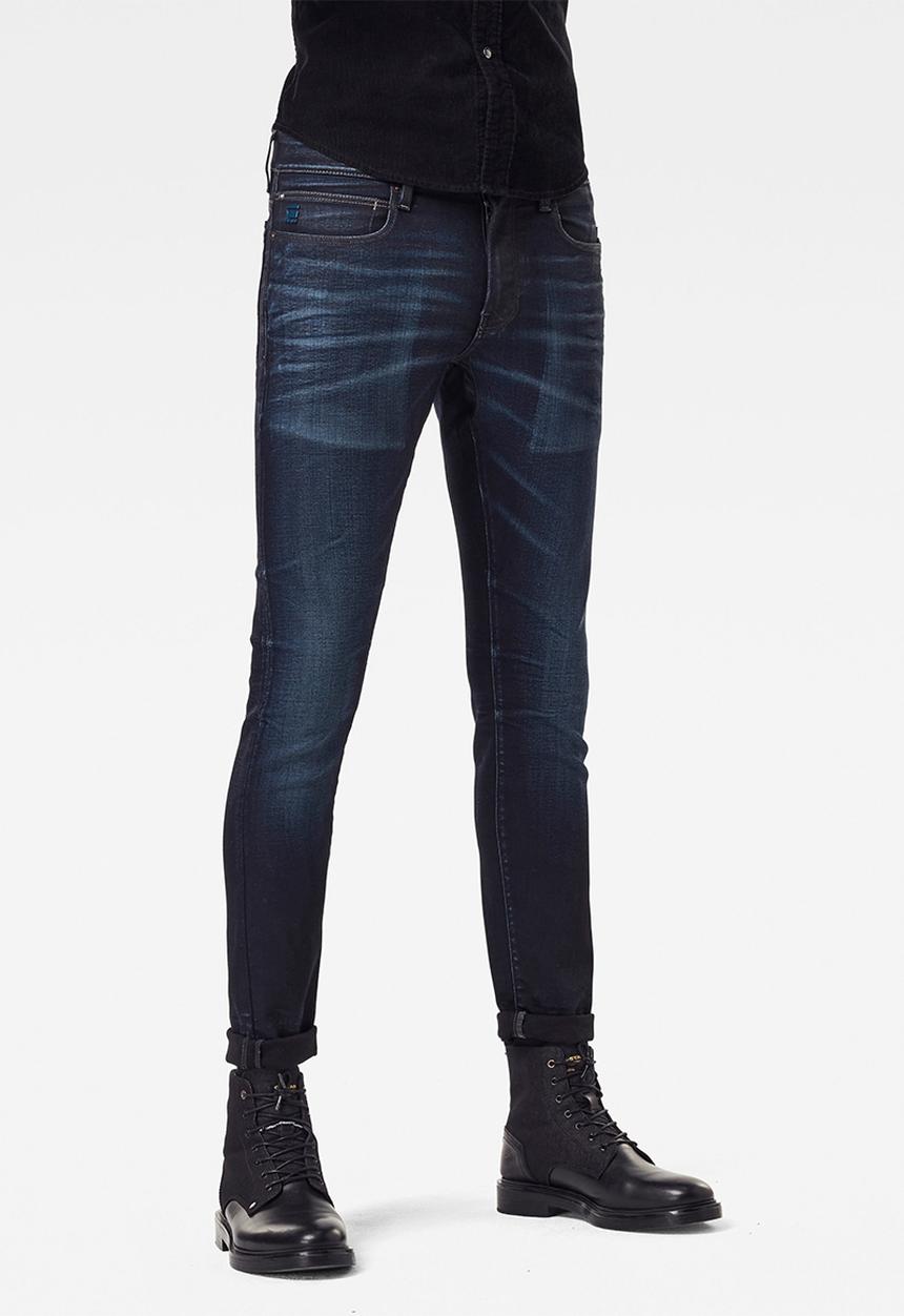 G-STAR - Lancet skinny-slander r superstretch - navy 