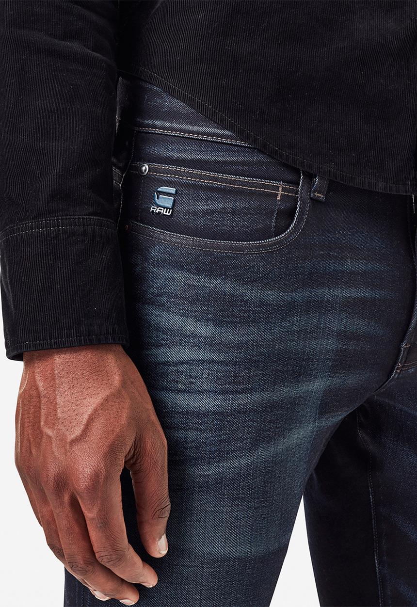 G-STAR - Lancet skinny-slander r superstretch - navy 