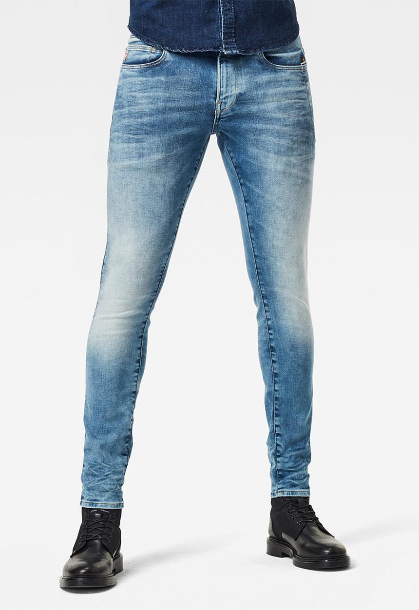 G-STAR - Lancet skinny-elto pure superstretch - blue