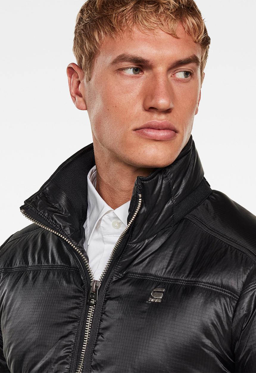 G-STAR - Messfic quilted jacket - black