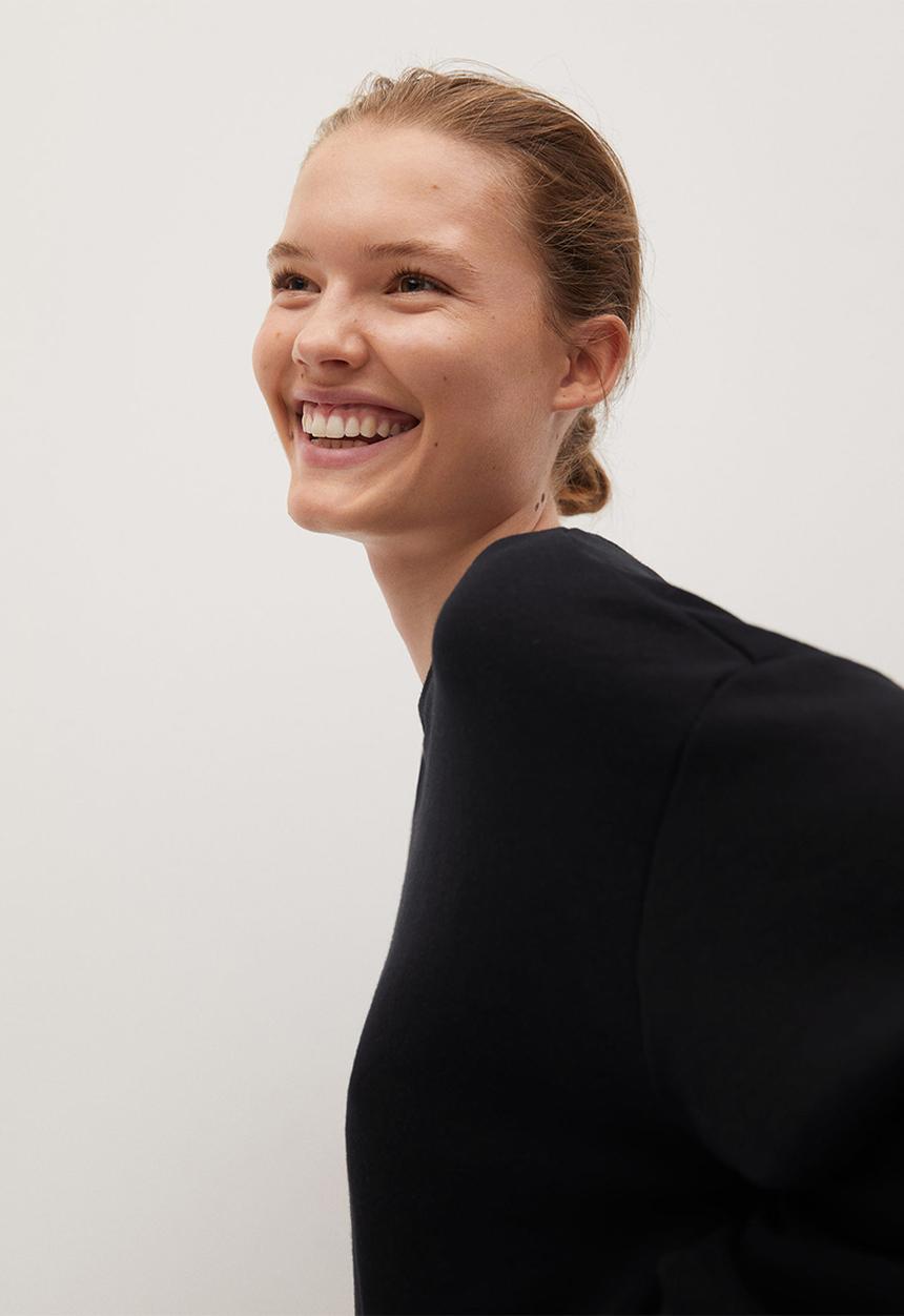 MANGO - Sweatshirt silva - black