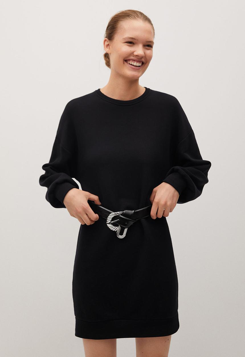 MANGO - Sweatshirt silva - black