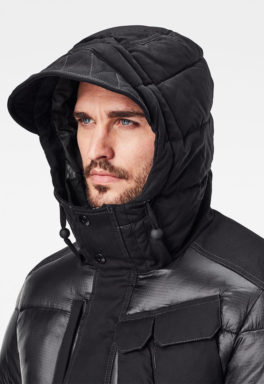 G-STAR - Utility pocket puffer - black 