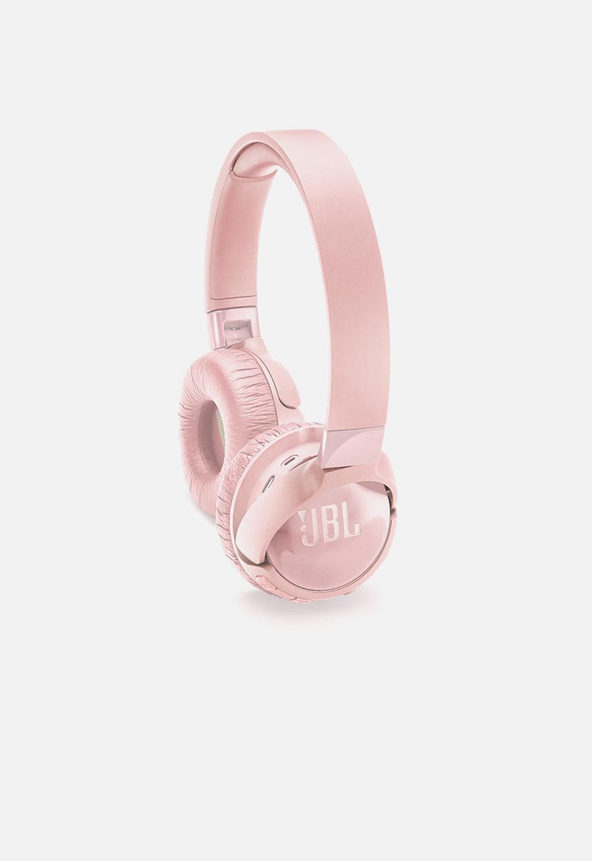 JBL - Tune 600 bt anc - on ear wireless active noise cancelling headphones -pink