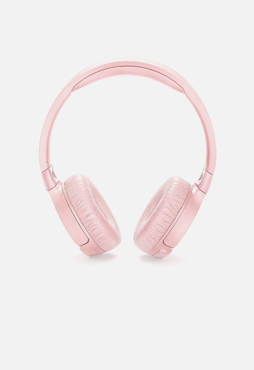 JBL - Tune 600 bt anc - on ear wireless active noise cancelling headphones -pink