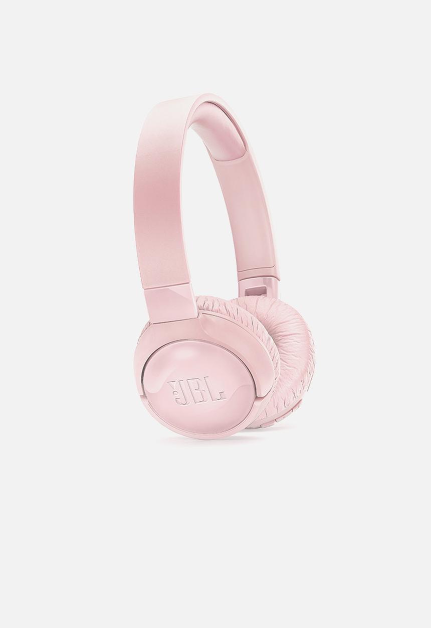 JBL - Tune 600 bt anc - on ear wireless active noise cancelling headphones -pink