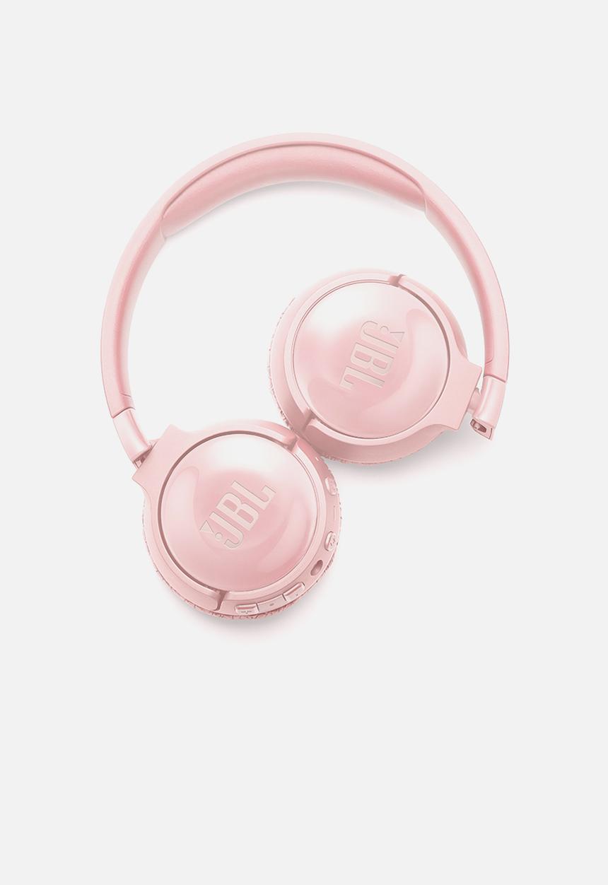 JBL - Tune 600 bt anc - on ear wireless active noise cancelling headphones -pink