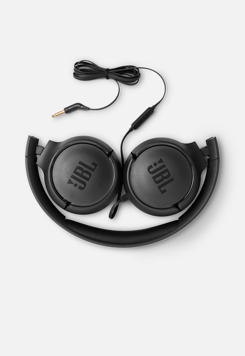 JBL - Tune 500 - on ear wired headphones - black