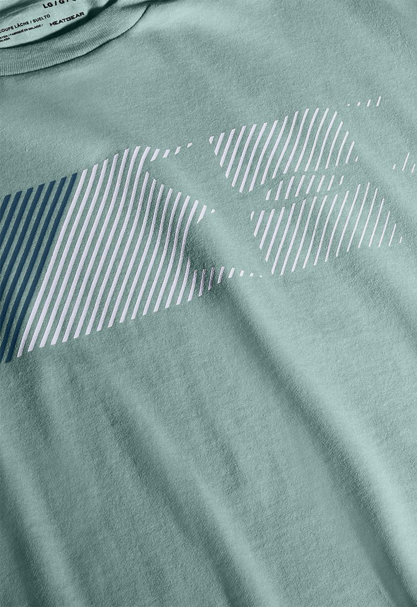 Under Armour - Ua fast left chest tee - enamel blue