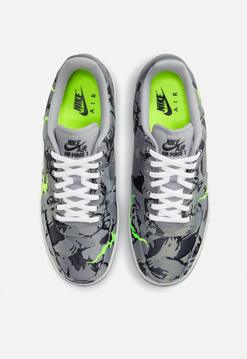 Nike - Air Force 1 '07 LX - lt smoke grey / smoke grey-electric green
