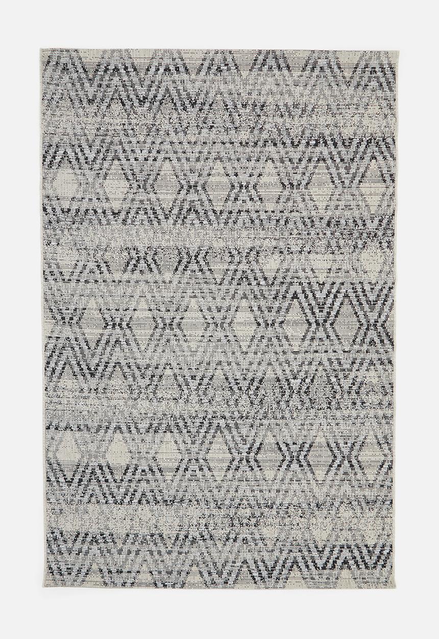 Hertex Haus - Drift rug - coal (160x230)
