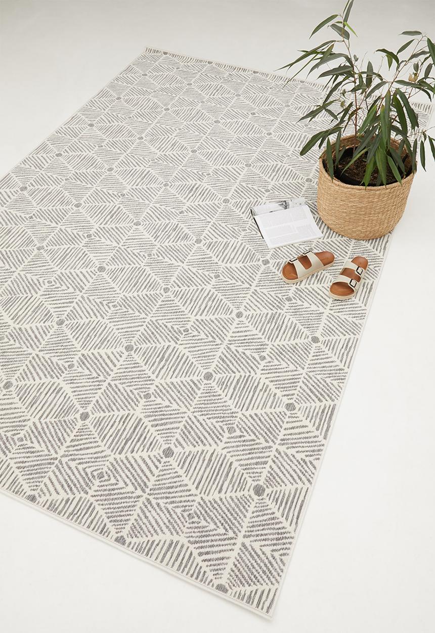 Hertex Haus - Seashells rug - clam (200x290)