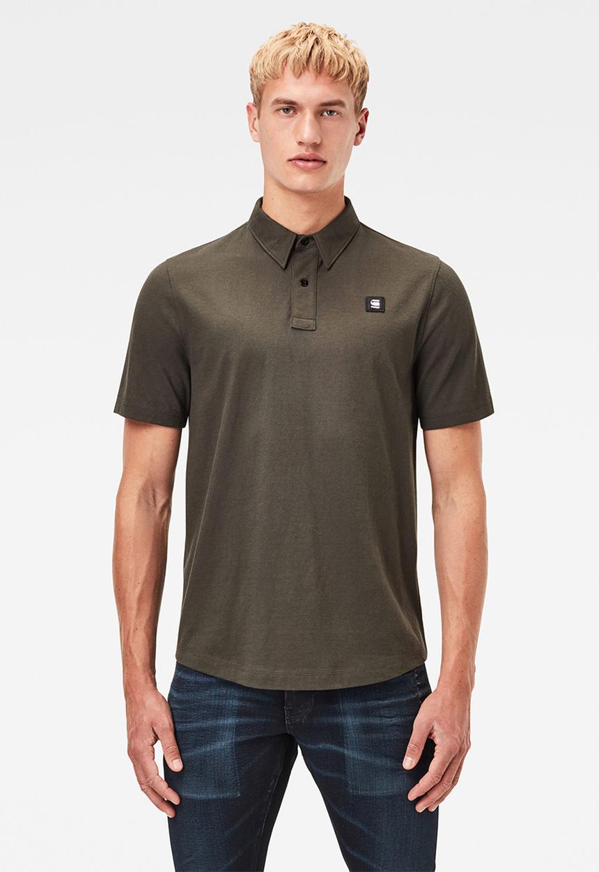 G-STAR - Badge logo+ polo r s\s