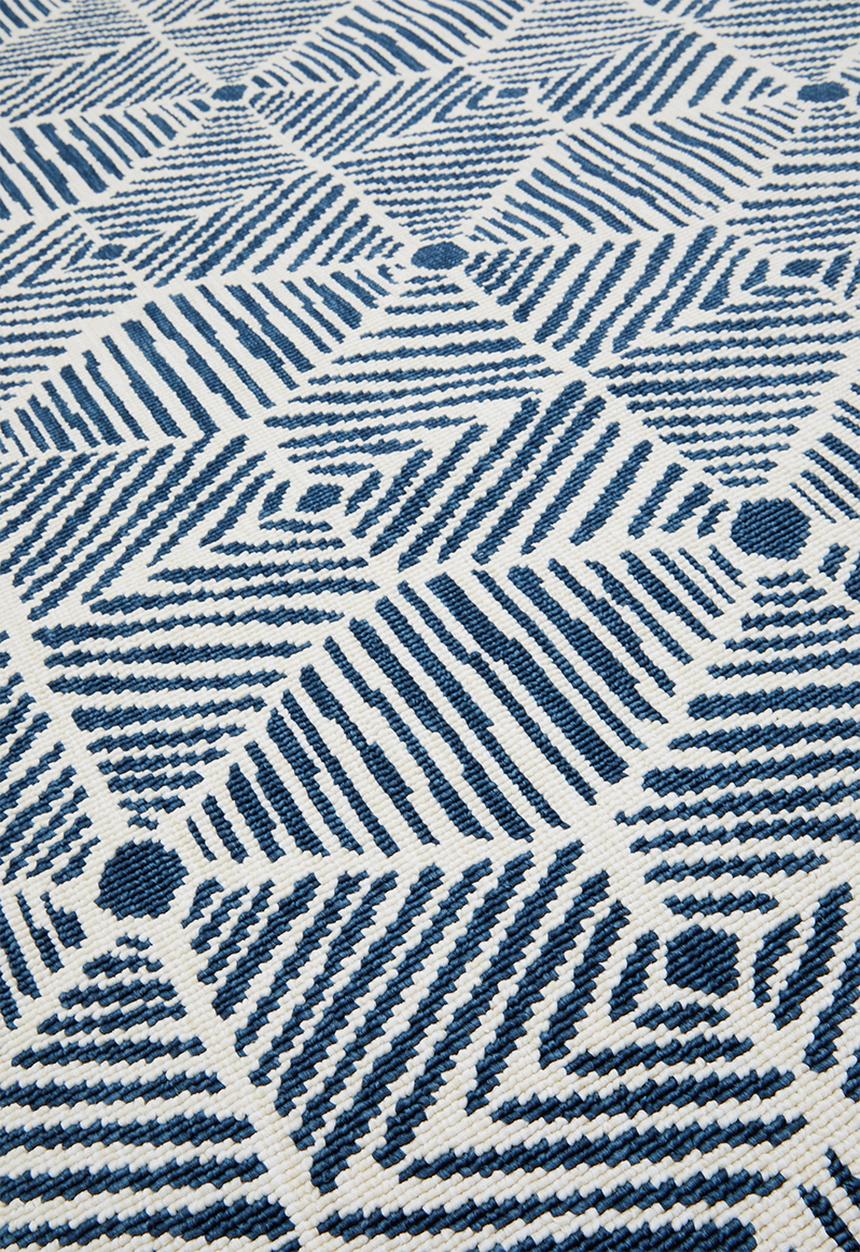 Hertex Haus - Seashells rug -  atlantic (200x290)