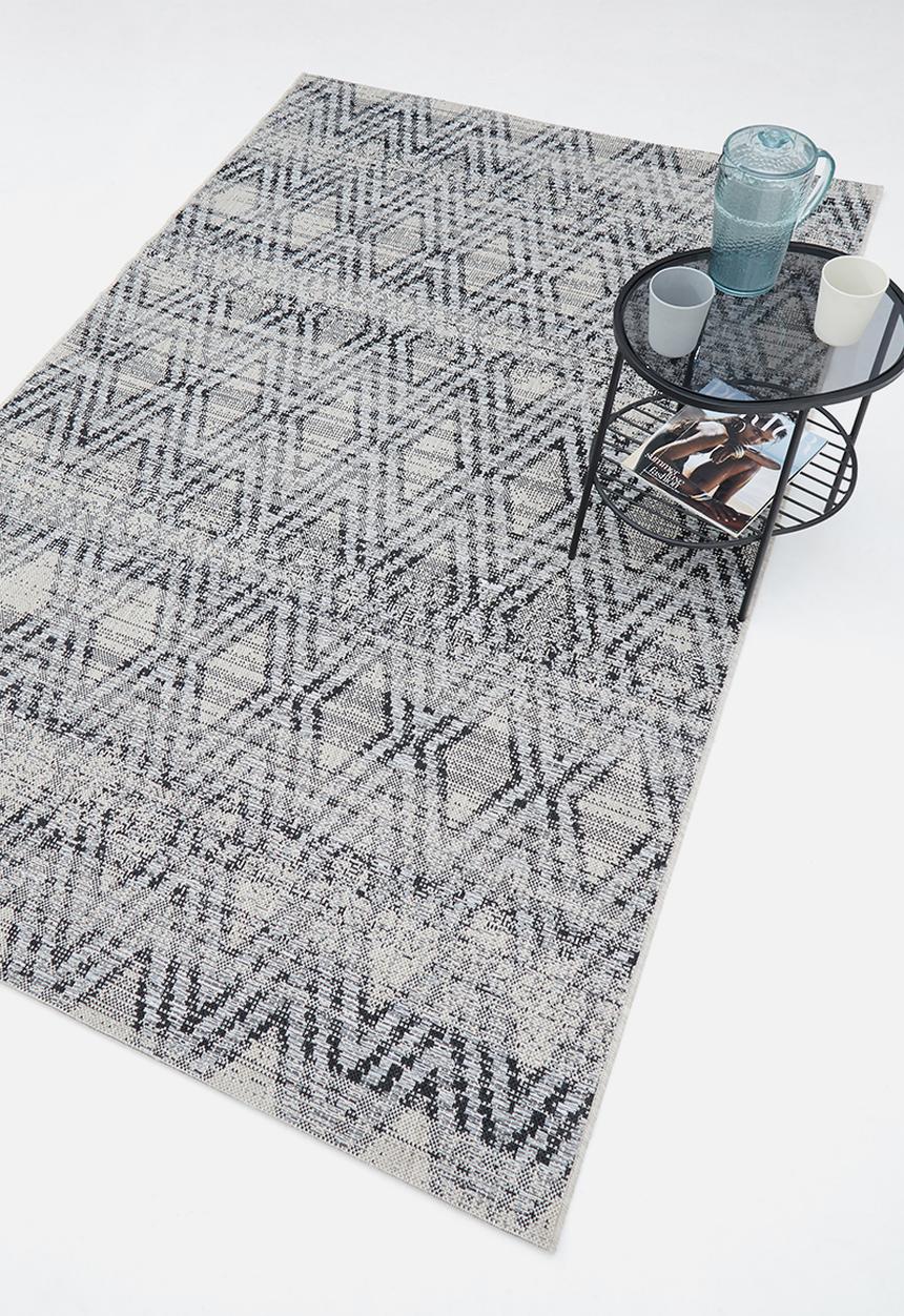 Hertex Haus - Drift rug - coal (160x230)