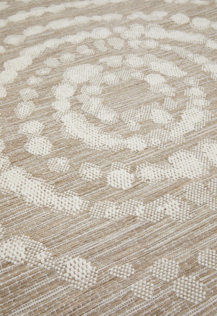 Hertex Haus - Spiro round rug - cappuccino