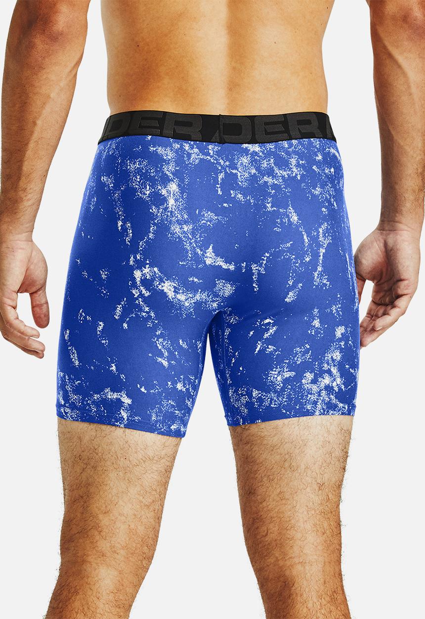 Under Armour - Ua tech 6in novelty 2 pack boxers - blue