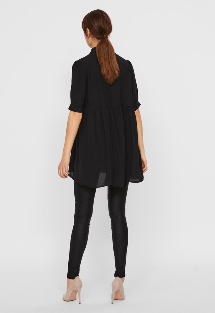 Vero Moda - Isabella 2/4 tunic - black