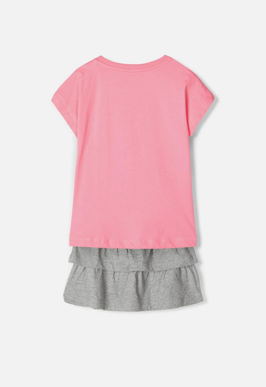Name It - Vegas top & skirt set - pink
