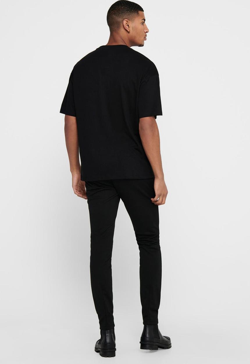 Only & Sons - Tupac life ovz short sleeve tee - black