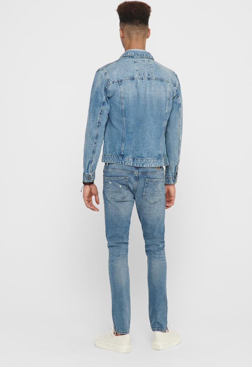 Only & Sons - Coin life trucker - blue