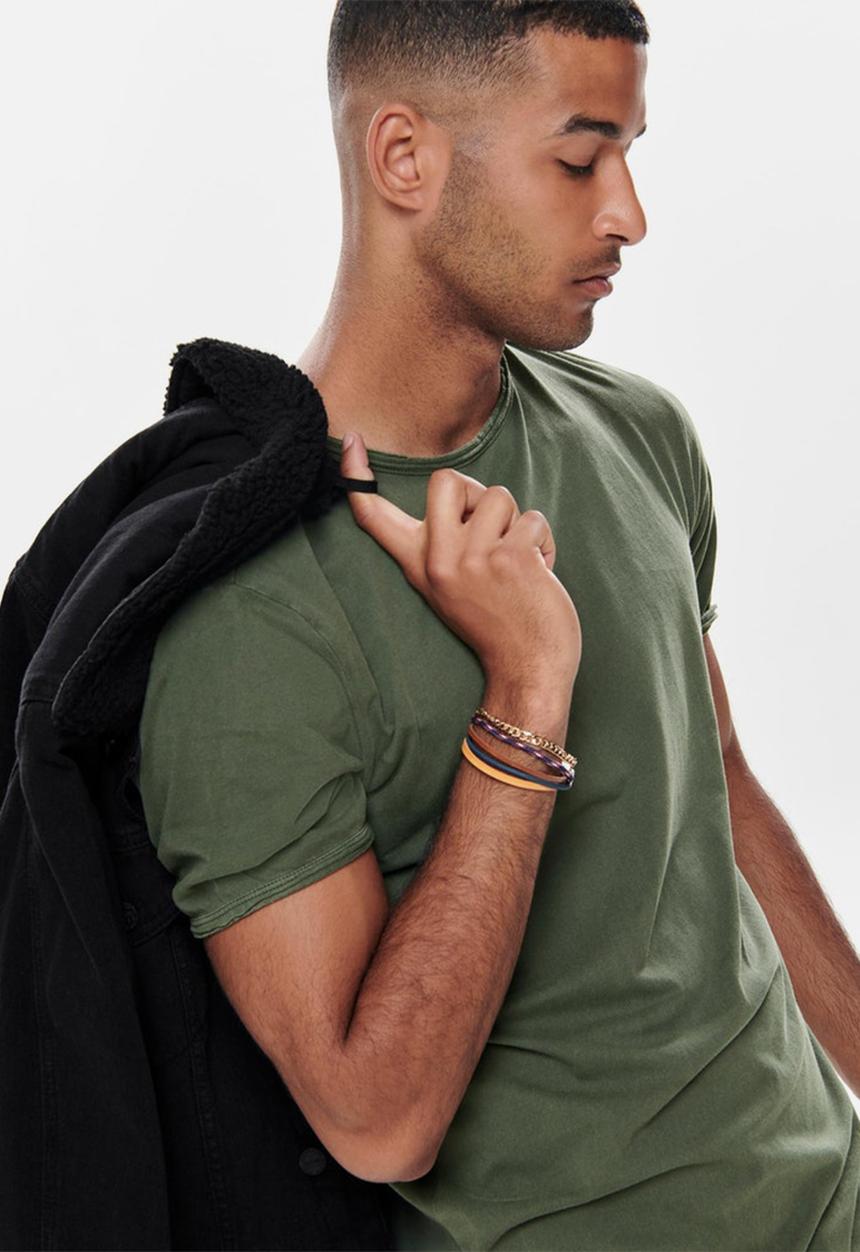 Only & Sons - Louis life jacket - black