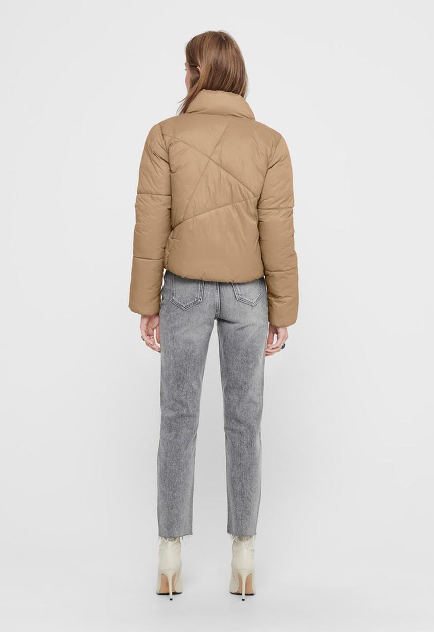 Jacqueline de Yong - Timber short padded jacket - neutral