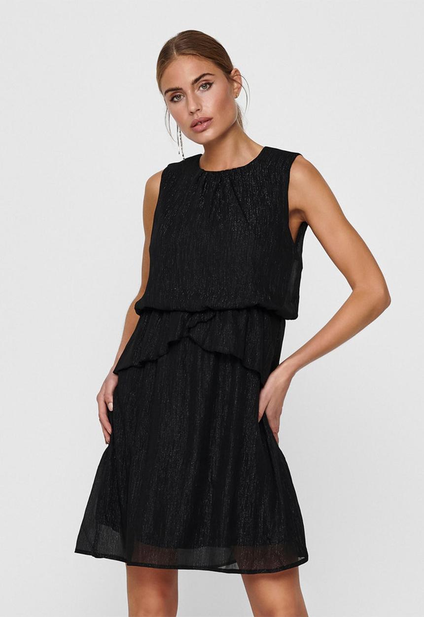 Jacqueline de Yong - Glam sleeveless dress - black