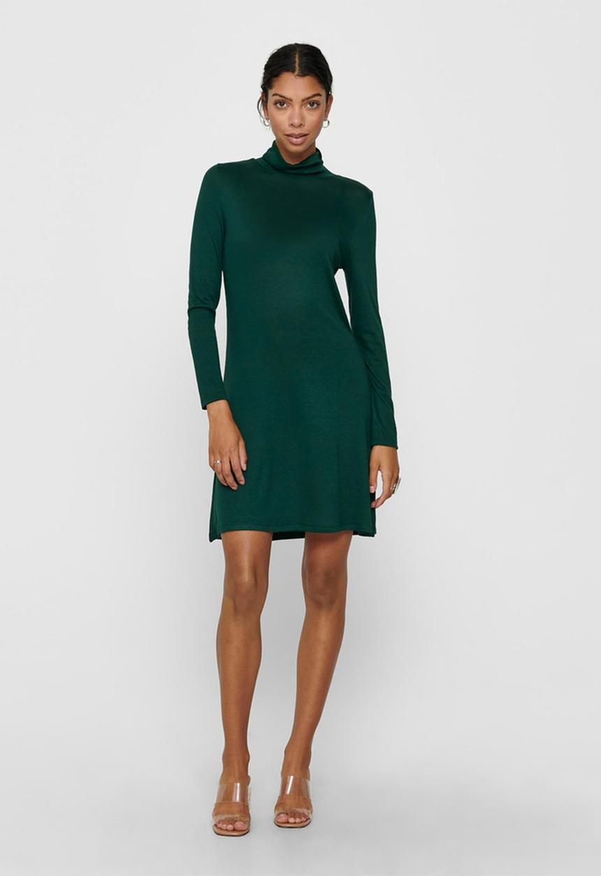 Jacqueline de Yong - Giala turtleneck dress - green