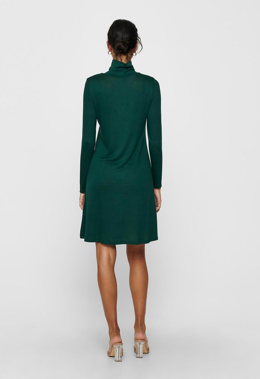 Jacqueline de Yong - Giala turtleneck dress - green