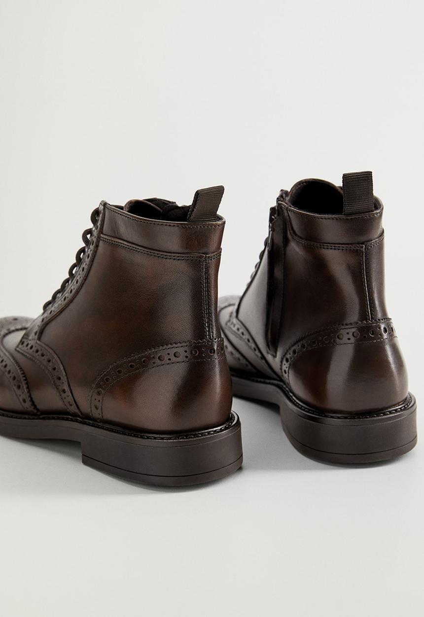 MANGO - Ankle boots botinlig - brown