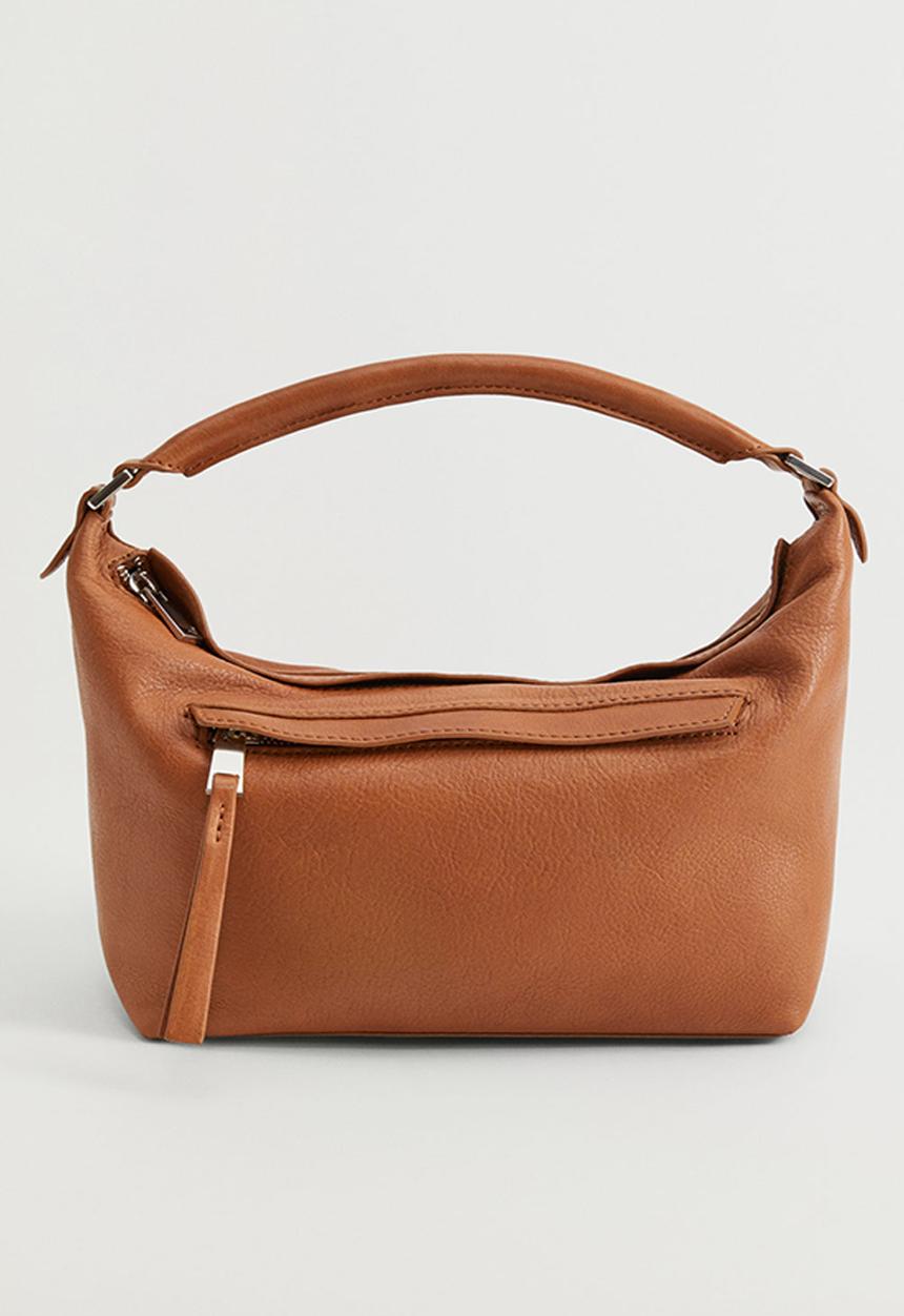 MANGO - Fina bag - brown