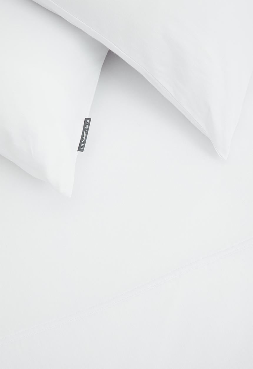 T-shirt Bed Co. - T-shirt cotton duvet cover set - scandinavian white