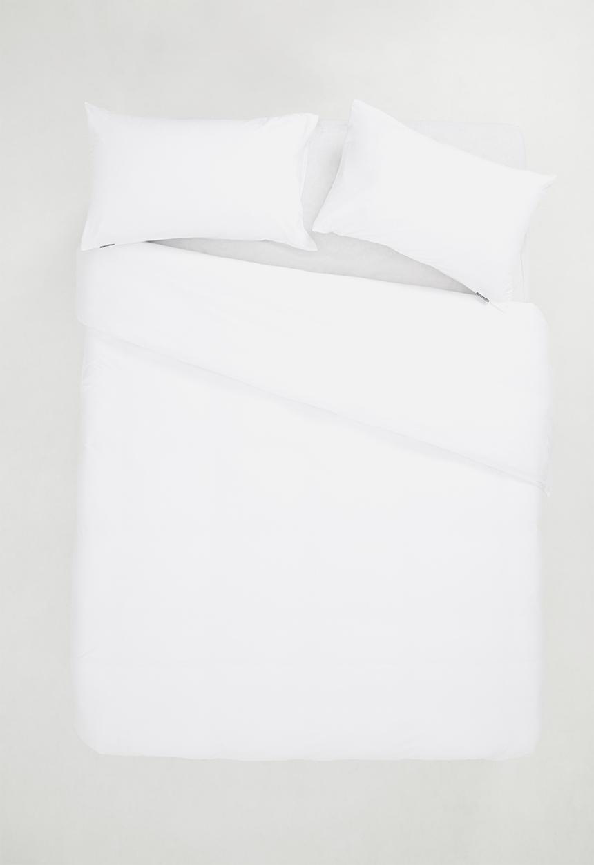 T-shirt Bed Co. - T-shirt cotton duvet cover set - scandinavian white