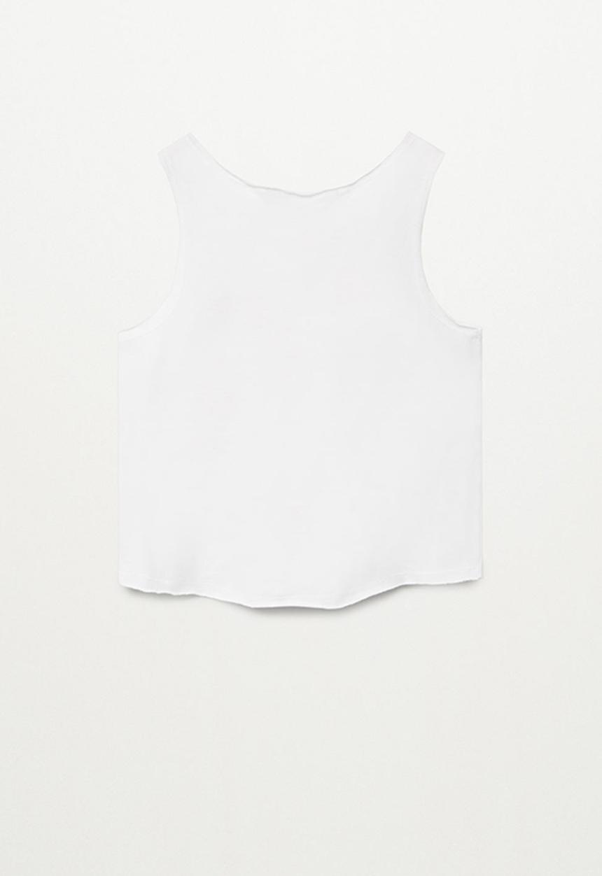 MANGO - Hands short sleeve tee - white