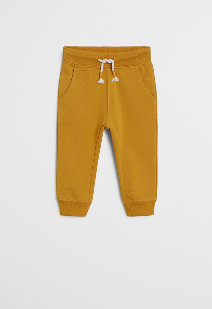 MANGO - Mateop trousers - yellow