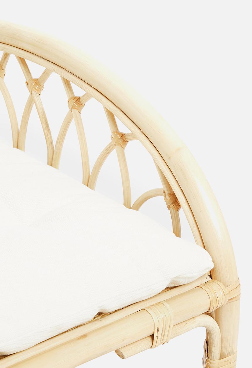 Sixth Floor - Luna rattan changing table - natural