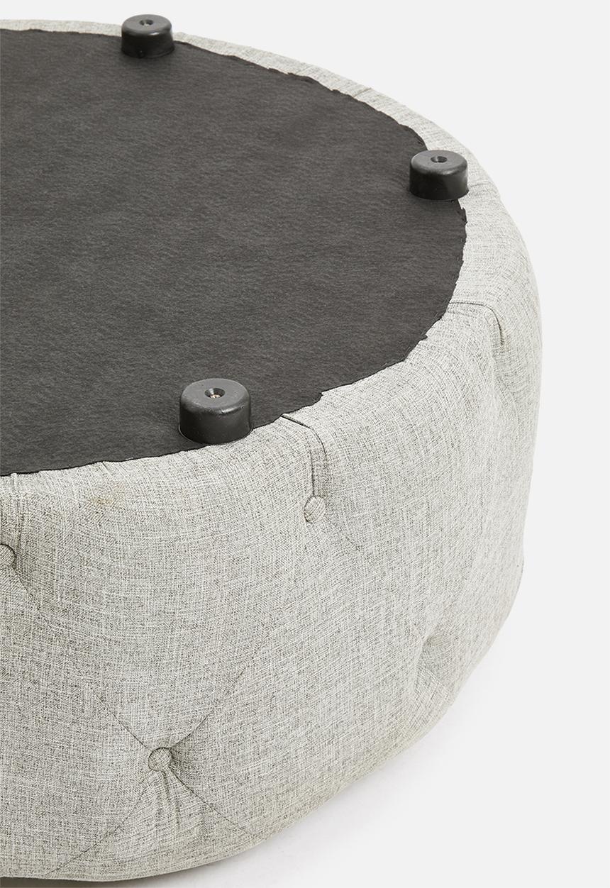 Sixth Floor - Molesy ottoman - grey
