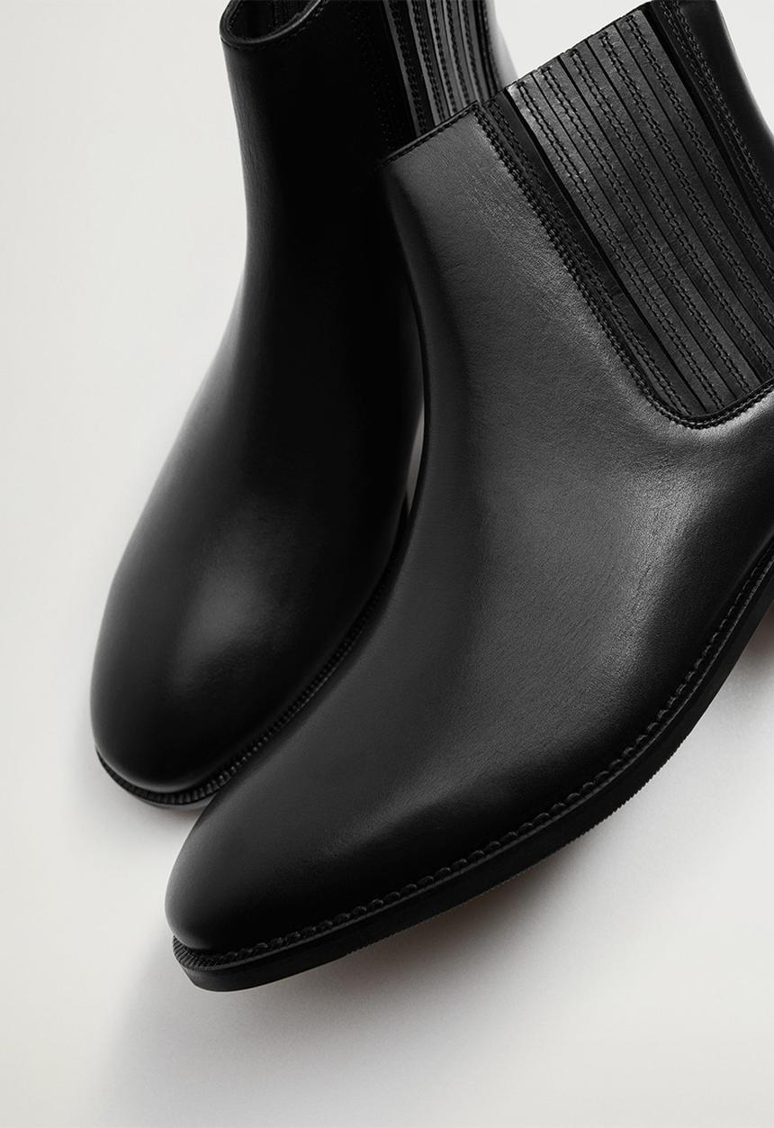 MANGO - Ankle boots chelnapa - black