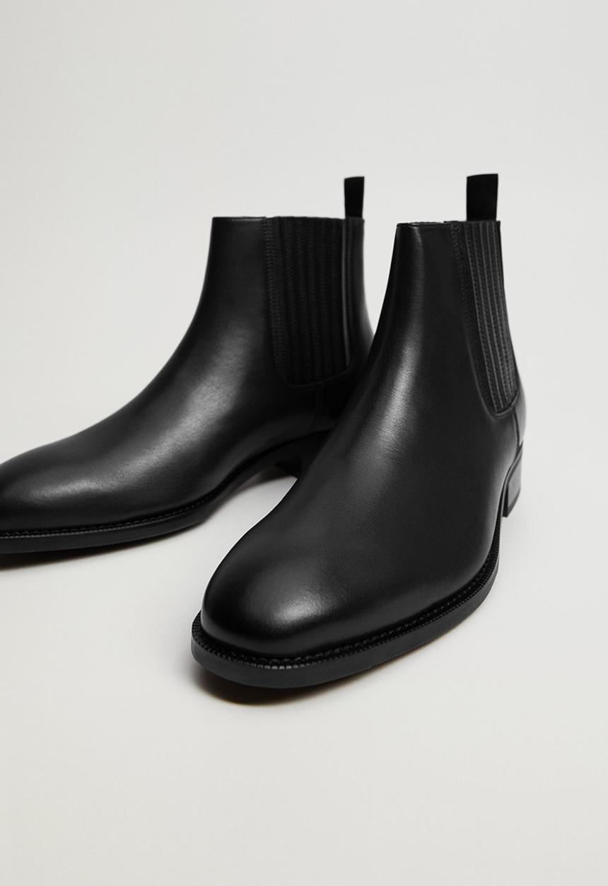 MANGO - Ankle boots chelnapa - black