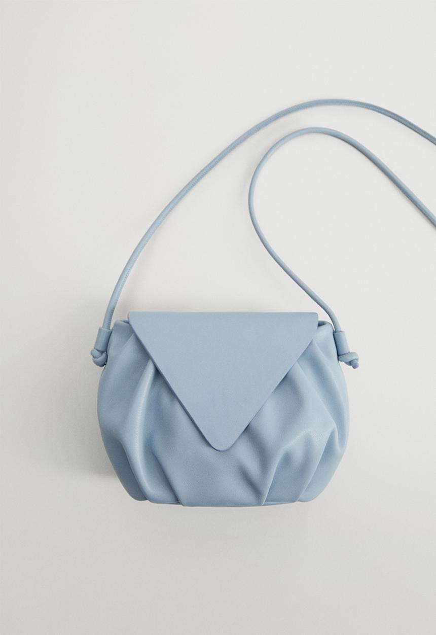 MANGO - Bag pili - blue