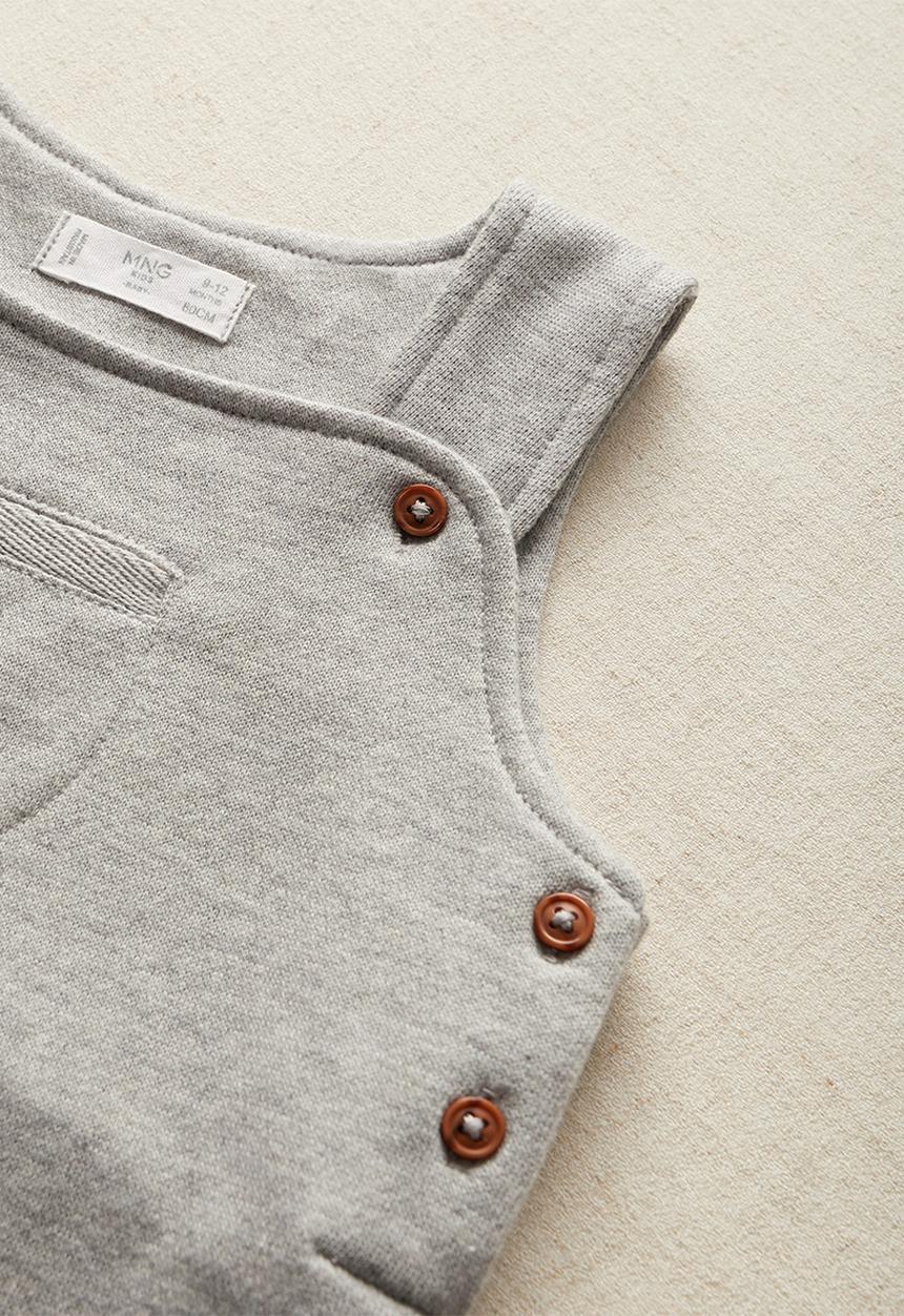 MANGO - Nolito dungarees - grey