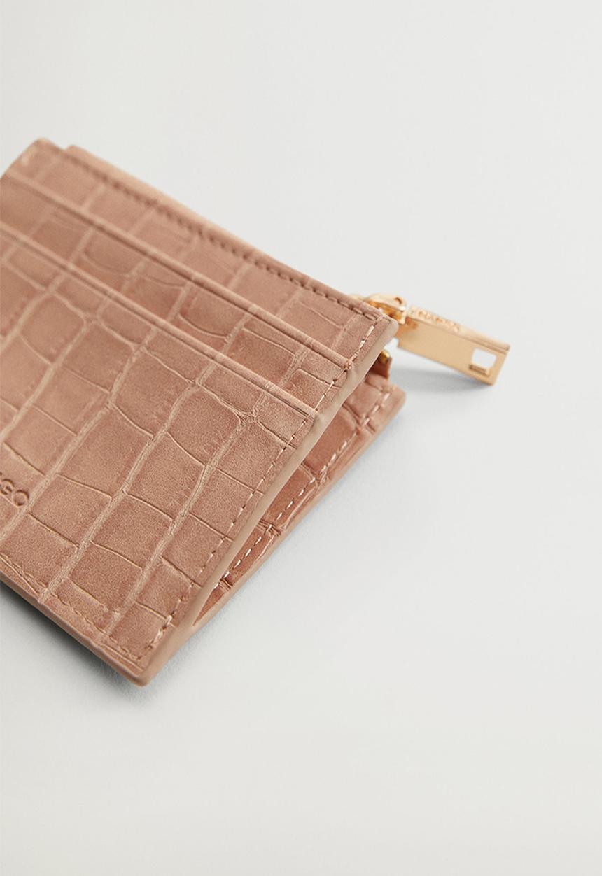 MANGO - Card holder malaga - pink