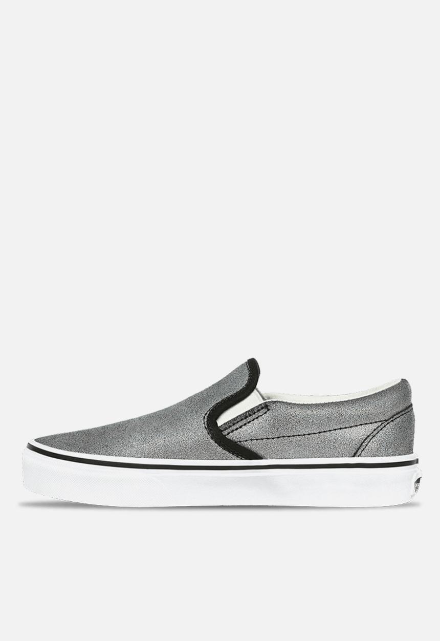 Vans - Ua classic slip-on - (prism suede) black/true white