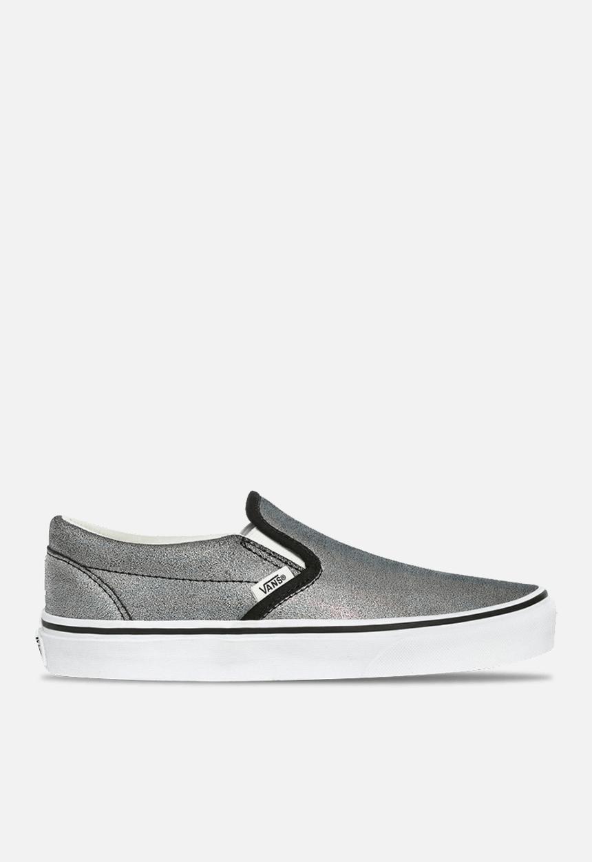 Vans - Ua classic slip-on - (prism suede) black/true white