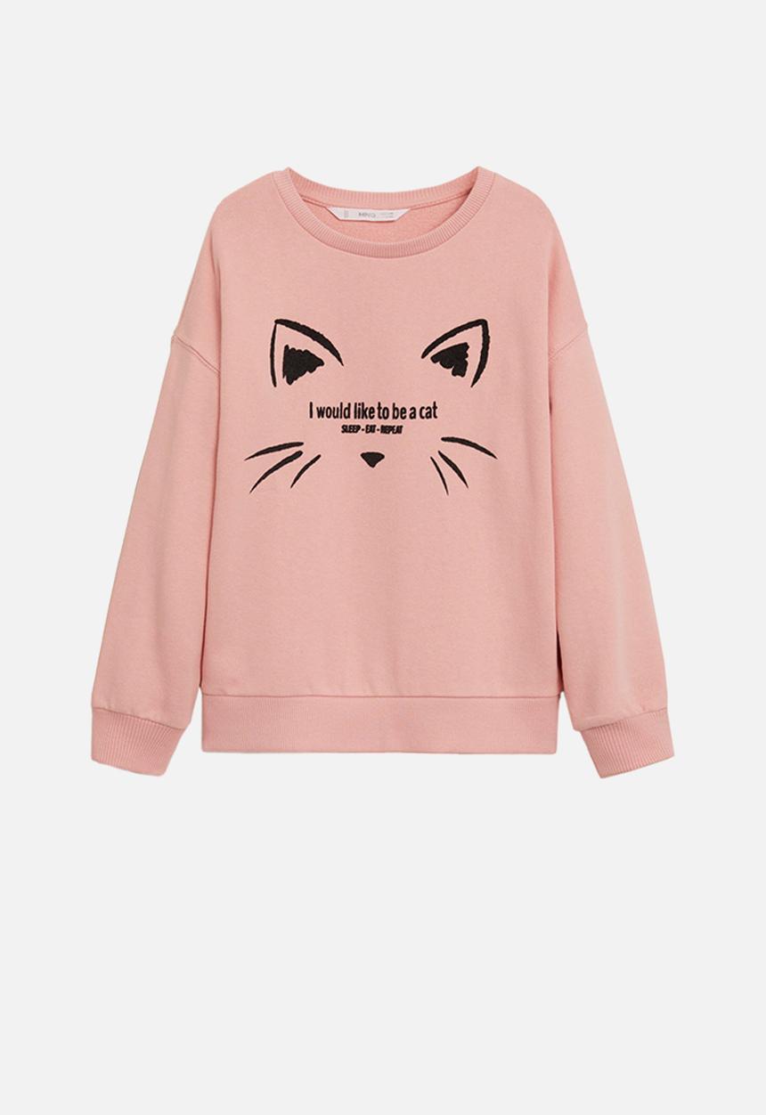 MANGO - Dubliny sweatshirt - pink